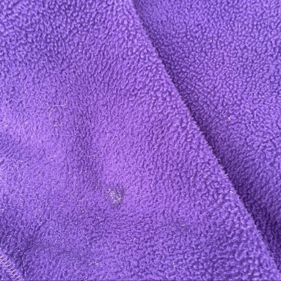 PATAGONIA Vintage Girls Full Zip Purple Fleece Jacket Deep pile size: 14 - Picture 10 of 10